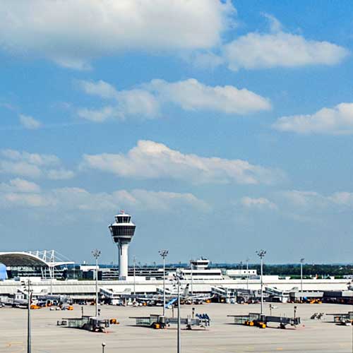 Anfahrt vom Flughafen zur Proktologischen Praxis München