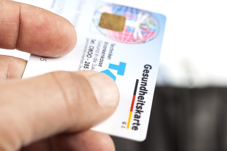 Behandlung auf Krankenkassen Karte